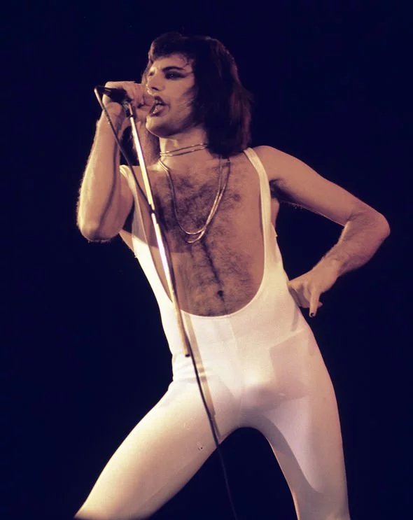 Freddie Mercury pe scena