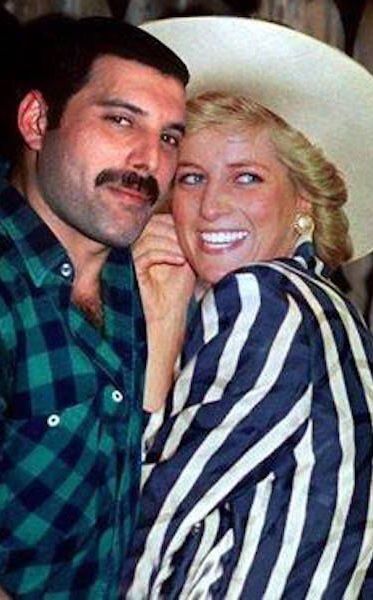 Freddie Mercury si Printesa Diana