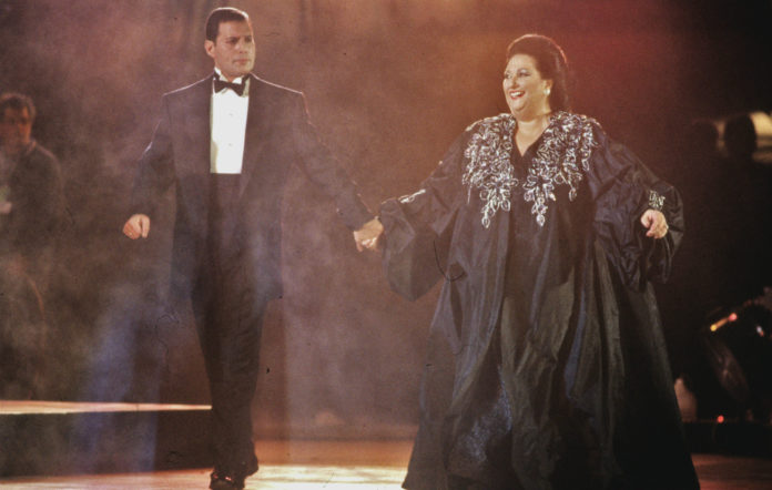 Montserrat Caballé și Freddie Mercury