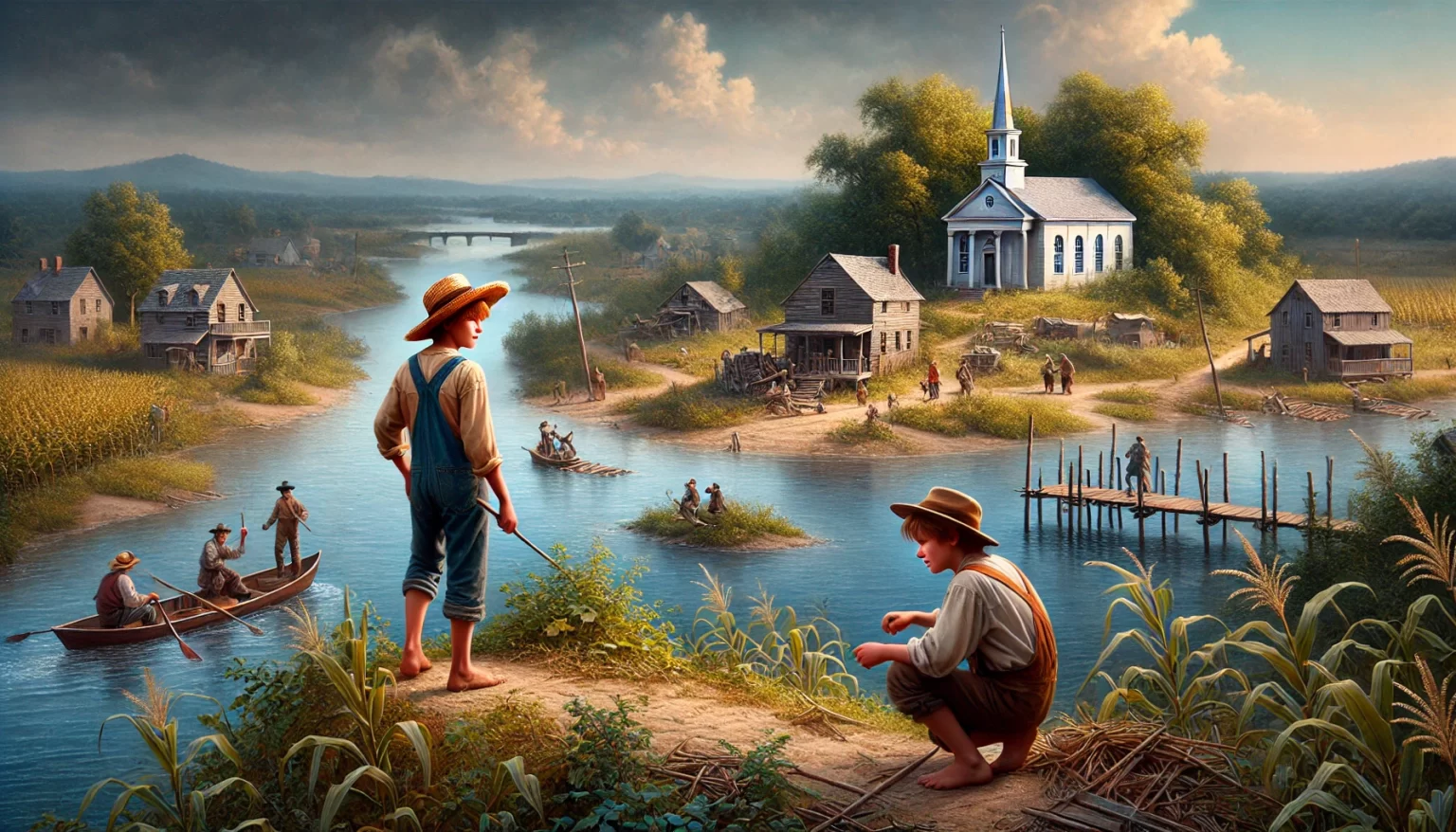 Aventurile lui Tom Sawyer - Rezumat pe scurt