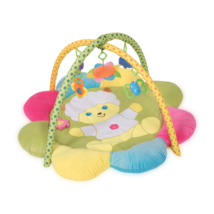 Saltea de activitate, Play Gym Sheep, material plusat
